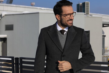 Bardzo elegancki mężczyzna - stylowo i biznesowo  © marriaci_photo