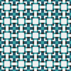 Abstract Cross Pattern generative computational art illustration