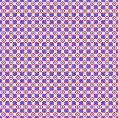 Abstract Cross Pattern generative computational art illustration