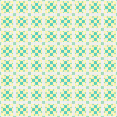 Abstract Cross Pattern generative computational art illustration