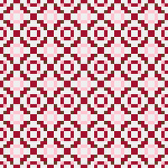 Abstract Cross Pattern generative computational art illustration