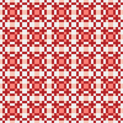 Fototapeta premium Abstract Cross Pattern generative computational art illustration