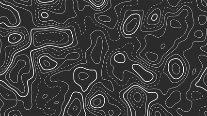 Vector contour topographic map background. Topography and geography map grid abstract backdrop. Business concept. Vector illustration