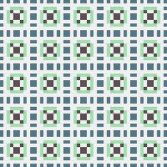 Abstract Cross Pattern generative computational art illustration