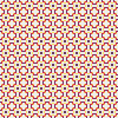 Abstract Cross Pattern generative computational art illustration