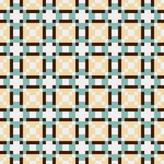 Abstract Cross Pattern generative computational art illustration