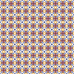 Abstract Cross Pattern generative computational art illustration