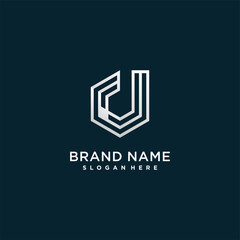 letter D logo with modern creative concept for company or person Premium Vector part 2