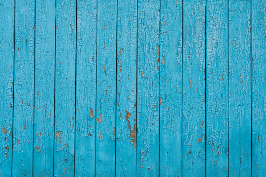 Texture boards painted with blue paint