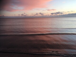 Obraz premium Sonnenaufgang Ostsee