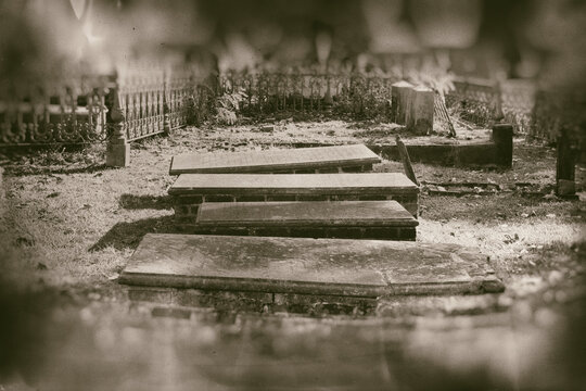 Scary Cemetery in South Carolina