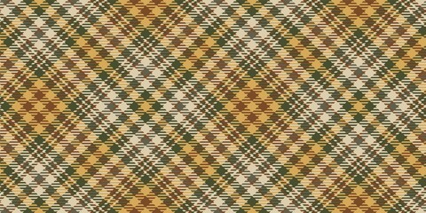 pale green and brown stripes on beige fabric texture of traditional checkered royal tartan repeatable diagonal ornament for plaid, tablecloths, shirts, gingham, clothes, dresses, bedding
