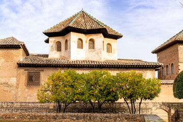 Fototapeta na wymiar view of the Sala de los Abencerrajes in the Alhambra