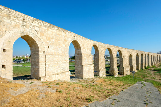 Kamares Aqueduct, Ottoman era aqueduct, Larnaca, Cyprus
