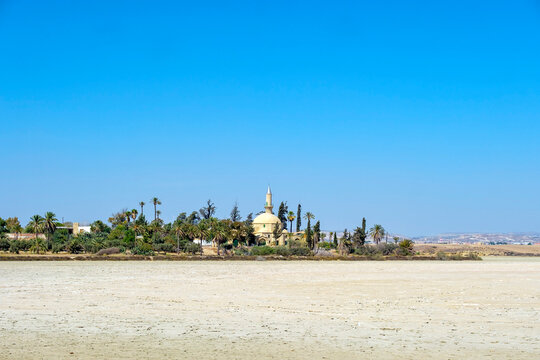 Hala Sultan Tekke or the Mosque of Umm Haram, Larnaca, Cyprus