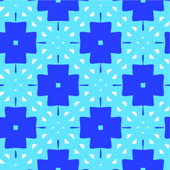 Obraz premium Seamless pattern with multicolored shapes.