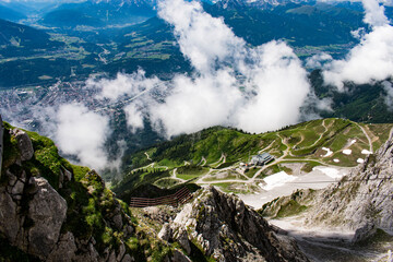 Mountains in Innsbruck-Austria.