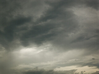 Obraz premium storm clouds timelapse