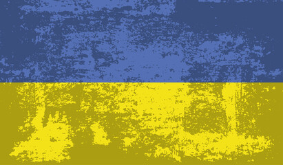 Ukraine Flag vector background