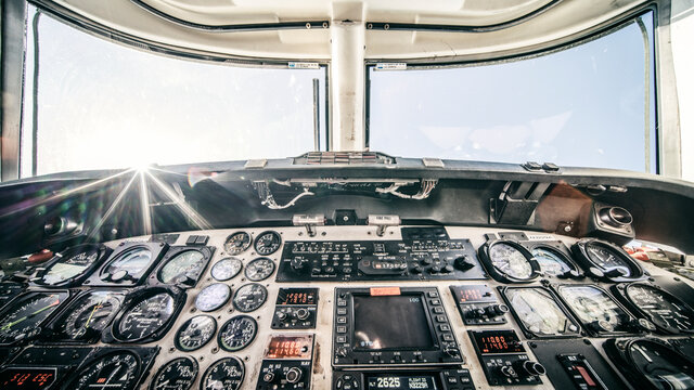 Cockpit Wide Angle