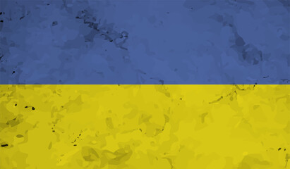 Ukraine Flag vector background