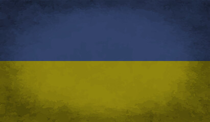 Ukraine Flag vector background