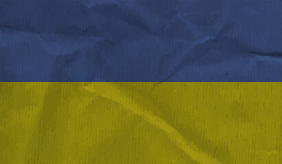 Ukraine Flag vector background