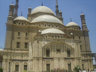Fototapeta na wymiar Egypt - Cairo - Muhammad Ali Mosque. This is the biggest mosque in Egypt