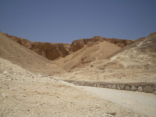 Egypt - The Valley of the Kings where many Egyptian kings rest in peace