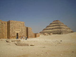 The oldest pyramid in Egypt - Sakkara