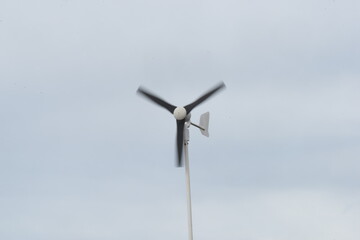 a wind wheel indicating air flow