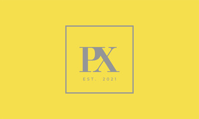 Pantone 2021 Ultimate Gray logotype monogram alphabet characters Illuminating background