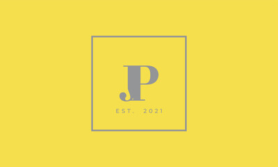 Pantone 2021 Ultimate Gray logotype monogram alphabet characters Illuminating background