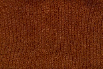 orange linen cloth straight on the ground texture background