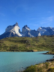 Obraz premium Parque Torres del Paine, Región de Magallanes y la Antartica Chilena, Patagonia, Chilena