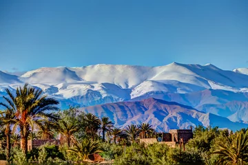 Keuken spatwand met foto High Atlas Mountains of Morocco © Torval Mork