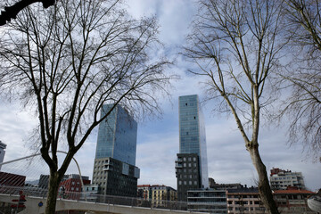 Architecture in the city of Bilbao