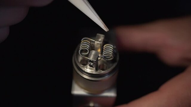 Cambiando resistencias a un vape