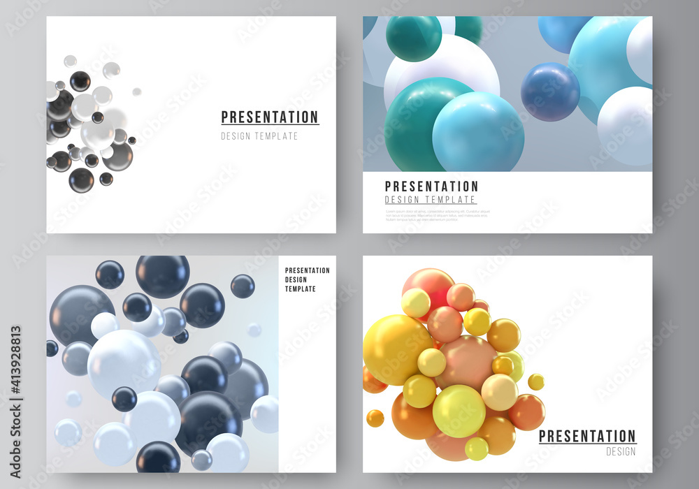 Aufkleber vector layout of the presentation slides design business templates, multipurpose template for presen