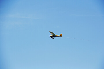 airplane in the sky