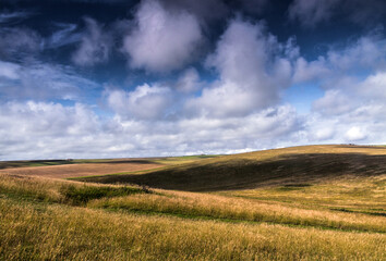 Obraz premium dramatic landscape photos of the British coast. 