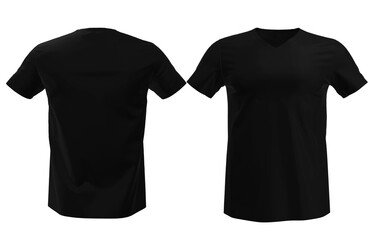 black t shirt mockups