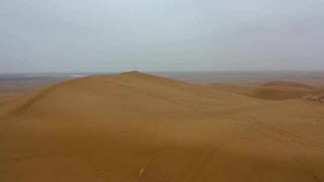 Sand Dunes in Kavier National Park in Iran, taken in January 2019
