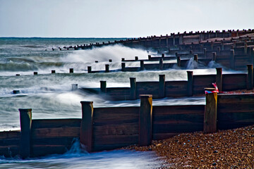 dramatic landscape photos of the British coast.
