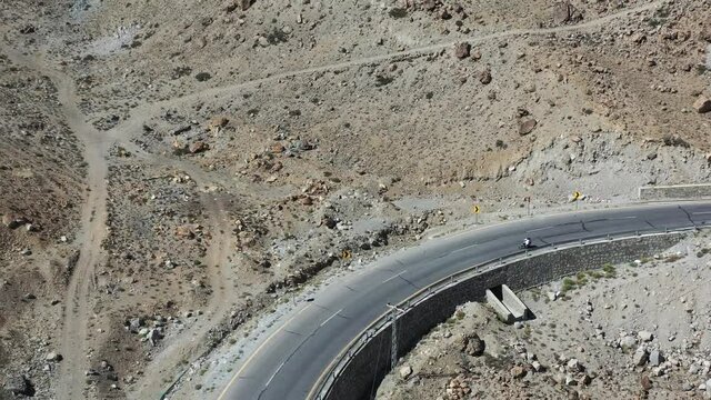 Mountains around Pasu, Karakoram Highway, northern Pakistan, taken in August 2019