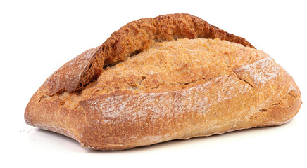 Beautiful organic bread with a crispy crust
