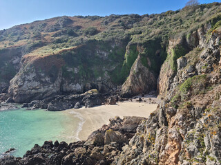 Guernsey Channel Islands, Portelet Beach