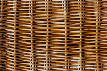 Wicker basket texture.