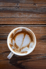 カフェラテ 練習中