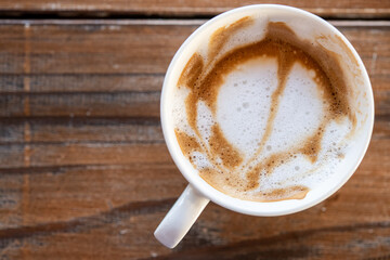 カフェラテ 練習中